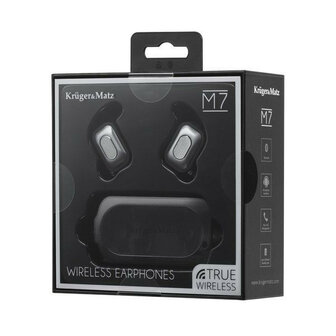 Kruger&amp;Matz KMPM7 Draadloze Bluetooth in-ear dopjes met microfoon