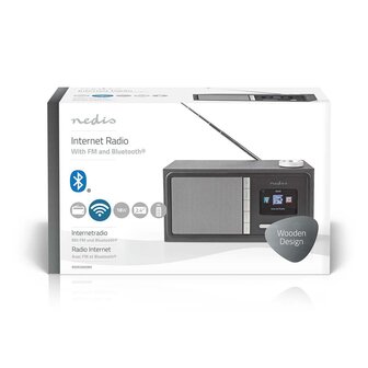 internetradio Nedis Tafelmodel | Zwart | 3000BK