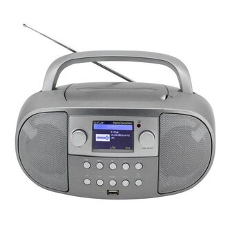 Soundmaster SCD7600TI Boombox met Internet-/DAB+/FM-radio CD USB en Bluetooth