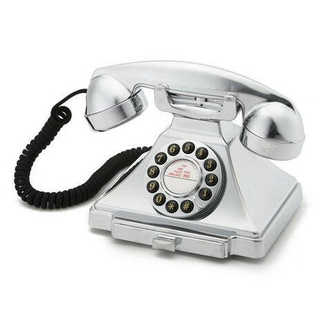 GPO Carrington Retro Telefoon Chrome