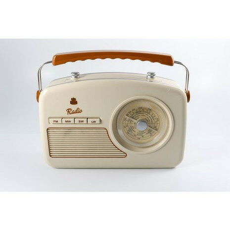 Retro Radio GPO Rydell creme