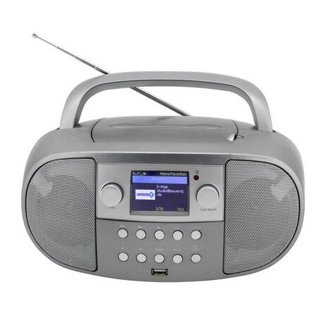 Soundmaster SCD7600TI Boombox met Internet-/DAB+/FM-radio CD USB en Bluetooth