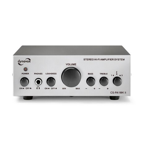 Audio Dynavox - Dynavox mini versterker CS-PA1 MKII zilver