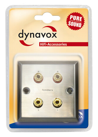 Audio Dynavox LS wandplaat metaal  - 4 voudig