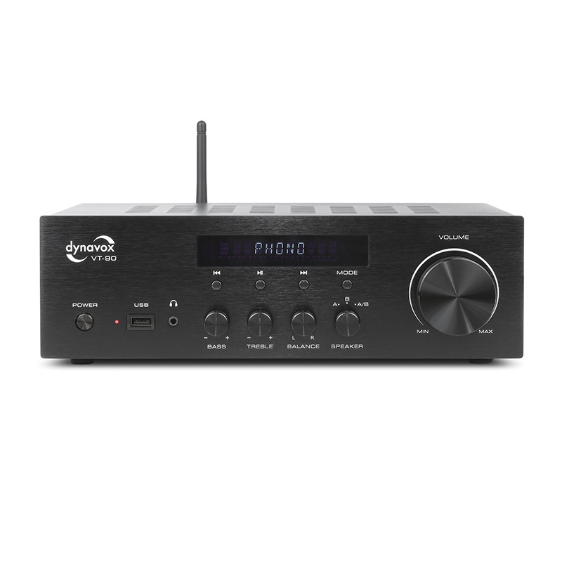 Ontslag nemen Rondsel Overweldigend Audio Dynavox - VT-90 versterker Phono aansluiting en BT